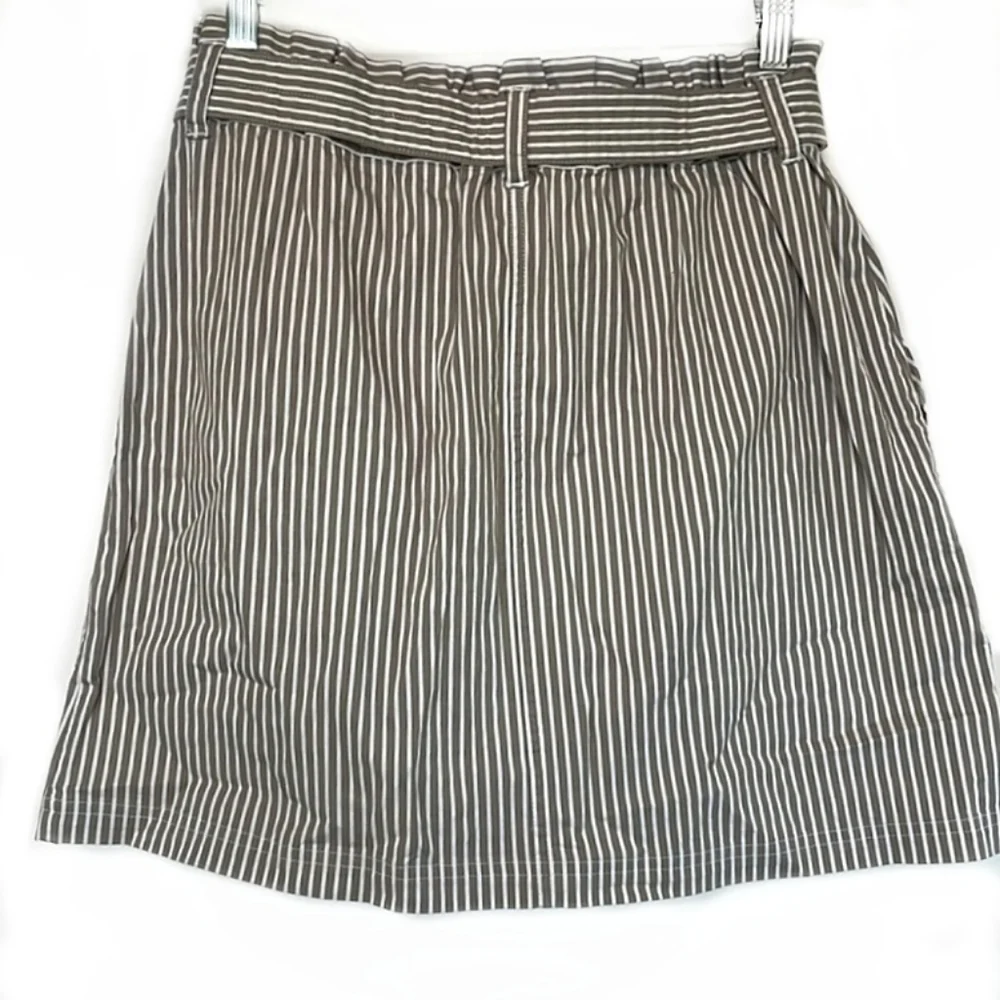Abercrombie & Fitch Striped Button Up Skirt - Picture 2 of 6